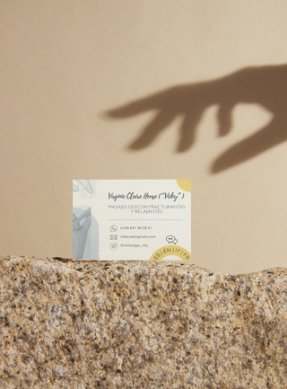 320x433px - Mockup Tarjeta de visita